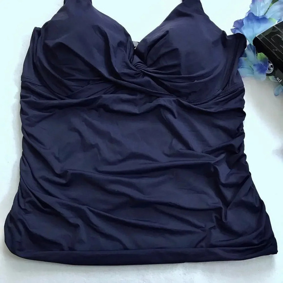 Anne Cole NWT 2 Piece Swimwear Women 24W - Picture 4 of 15